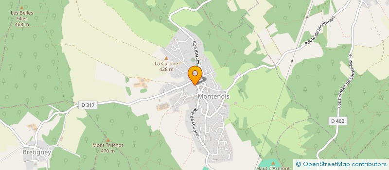 localisation de l'entreprise L'AMICALE DES DOUBS PECHEURS ( A.D.D.P )  LONGEVELLE-SUR-DOUBS