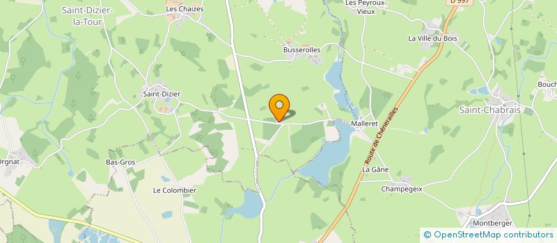 localisation de l'entreprise L'AMICALE DES ECOLIERS  CHENERAILLES