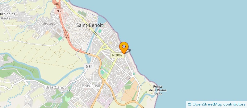 localisation de l'entreprise L'AMICALE DES MOTARDS BENEDICTIN  SAINT-BENOIT