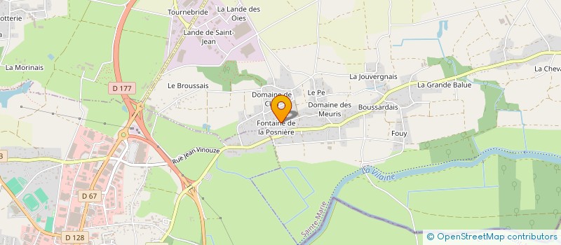 localisation de l'entreprise L AMICALE DES MOTOCYCLISTES  SAINTE-MARIE