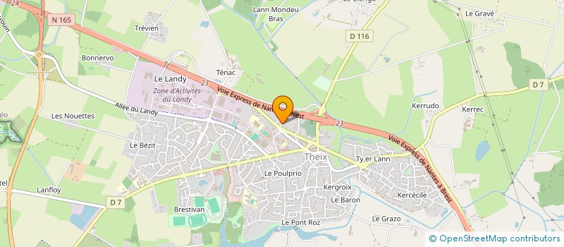 localisation de l'entreprise L'AMICALE DES NOUN  THEIX-NOYALO