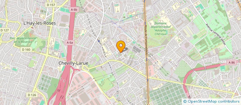 localisation de l'entreprise L'AMICALE DES SENIORS DE CHEVILLY LARUE  CHEVILLY-LARUE