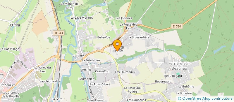 localisation de l'entreprise L'AMICALE DES VIEILLES DANSES à LOCHES