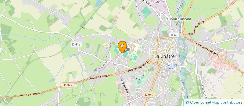localisation de l'entreprise L'AMICALE DU PRE DE LA FILLE à MONTGIVRAY