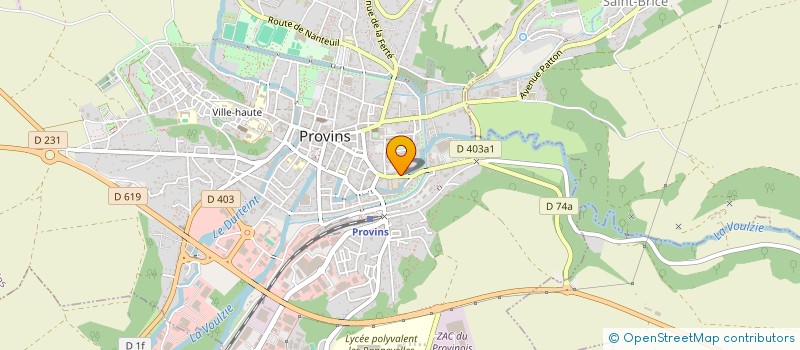 localisation de l'entreprise L'AMICALE DU PSIG PROVINS  PROVINS