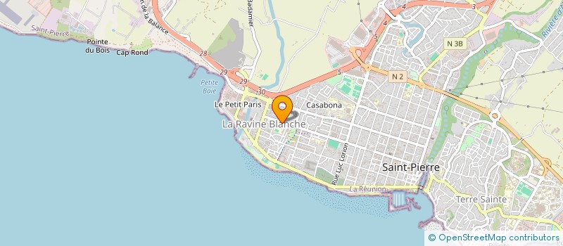 localisation de l'entreprise L'AMICALE LOUIS ARAGON à SAINT-PIERRE