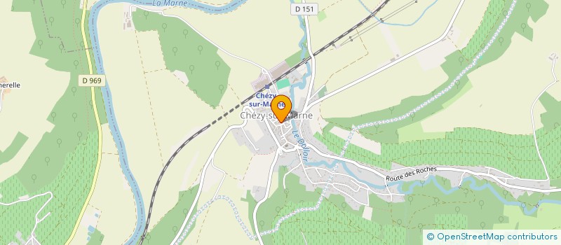 localisation de l'entreprise L AMICALE PETANQUE CHEZY AZY BONNEIL à CHEZY-SUR-MARNE