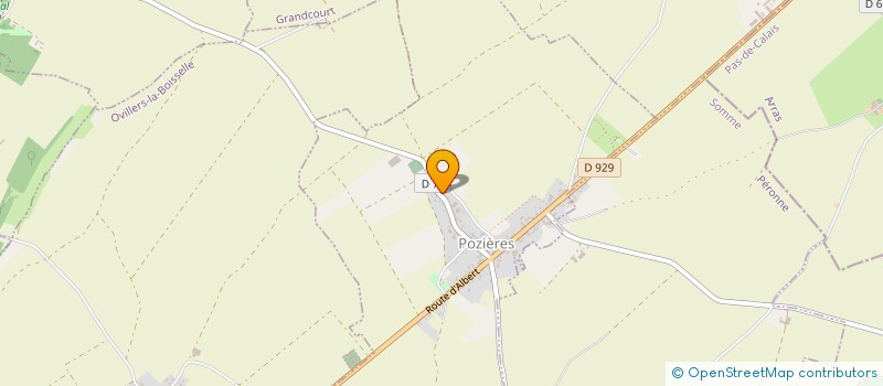 localisation de l'entreprise L'AMICALE POZIEROISE  POZIERES