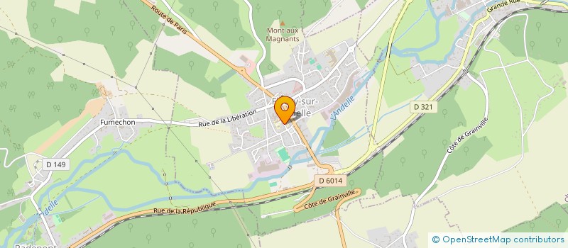 localisation de l'entreprise L'AMICALE SCOLAIRE DE FLEURY- SUR - ANDELLE -   (A S F A)  FLEURY-SUR-ANDELLE