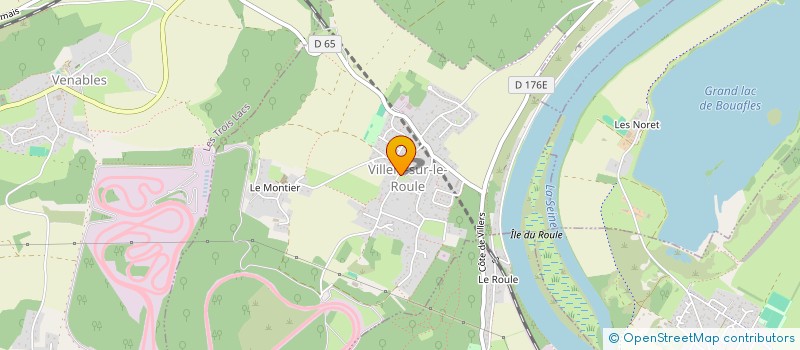 localisation de l'entreprise L'AMICALE VILLERSOISE DES AMIS DU LIVRE  VILLERS-SUR-LE-ROULE