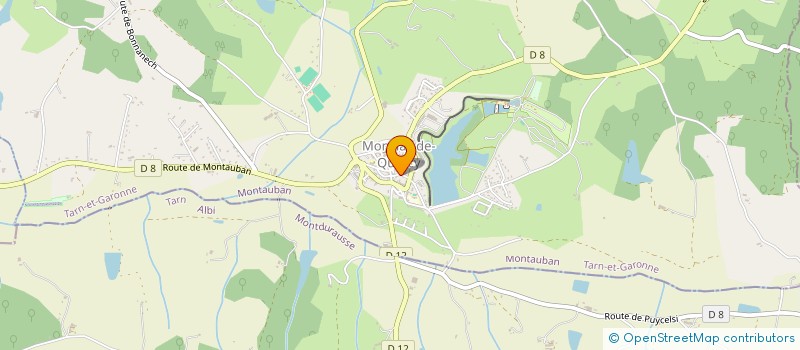 localisation de l'entreprise L'AMICHEMIN (LA MICHE)  MONCLAR-DE-QUERCY