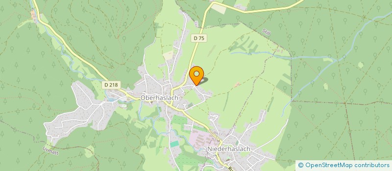 localisation de l'entreprise L'AMICIZIA  OBERHASLACH