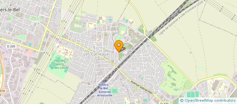 localisation de l'entreprise L'AMIE D'ILE DE FRANCE à GONESSE