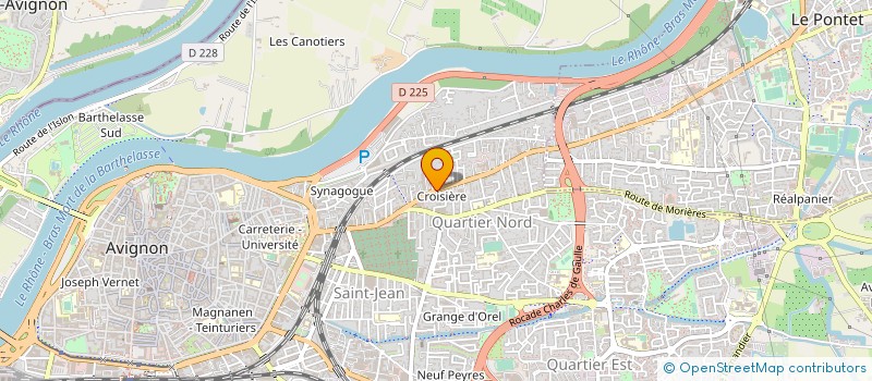 localisation de l'entreprise L'AMIGO PIZZA AVIGNON  AVIGNON