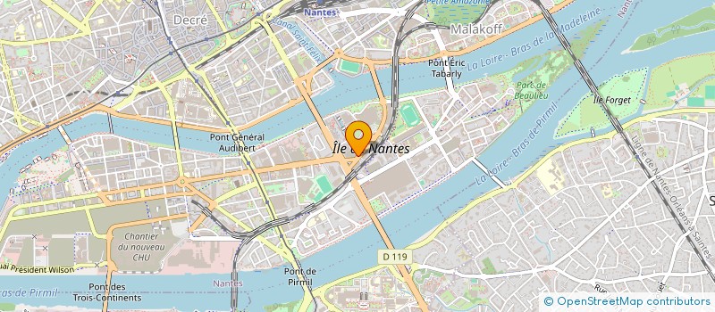 localisation de l'entreprise L'AMIKALE ET VOUS à NANTES