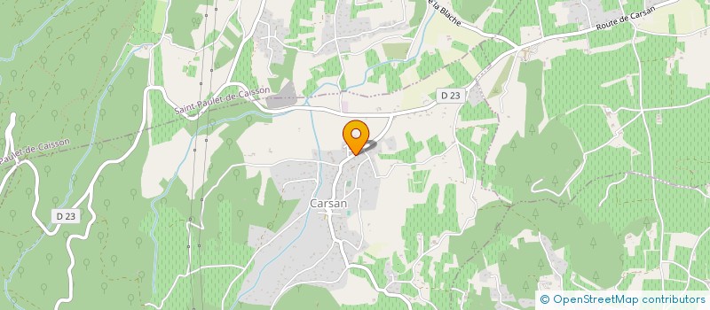 localisation de l'entreprise L'AMIRAL  CARSAN