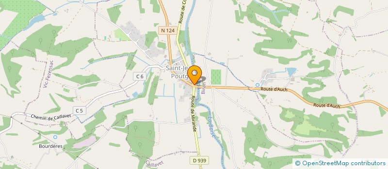 localisation de l'entreprise L'AMIRAUTE SUR BAISE  SAINT-JEAN-POUTGE