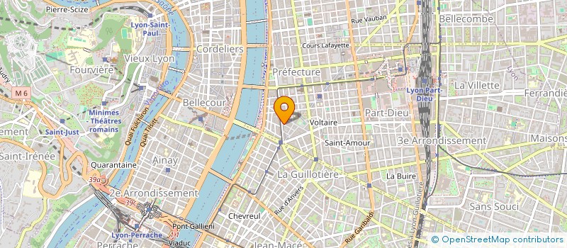 localisation de l'entreprise L'AMITIE  LYON