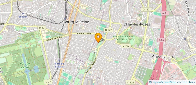 localisation de l'entreprise L'AMITIE  L'HAY-LES-ROSES