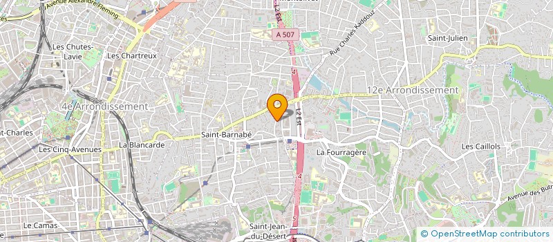 localisation de l'entreprise L'AMITIE à MARSEILLE