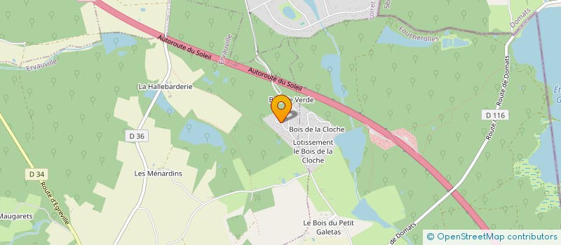 localisation de l'entreprise L'AMITIE ERVAUVILLOISE à ERVAUVILLE