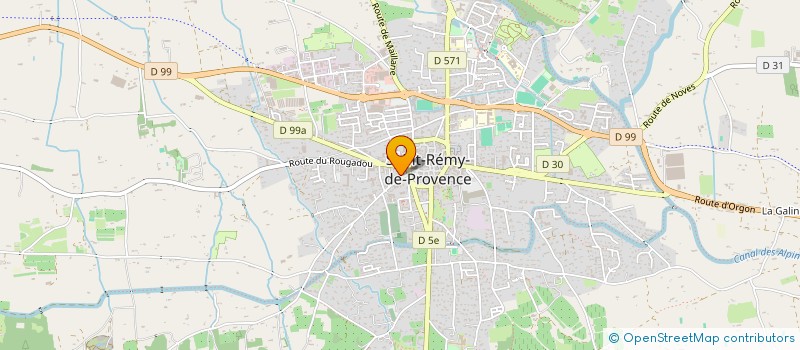 localisation de l'entreprise L'AMITIE LAIQUE  SAINT-REMY-DE-PROVENCE