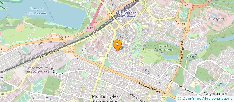 localisation de l'entreprise L'AMOUR DU PAIN  MONTIGNY-LE-BRETONNEUX