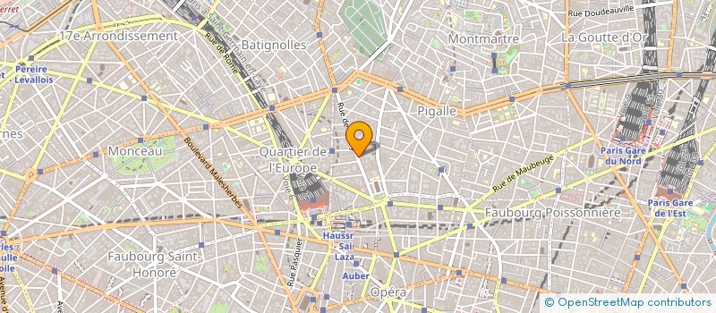 localisation de l'entreprise L'AMOUR FOU  PARIS