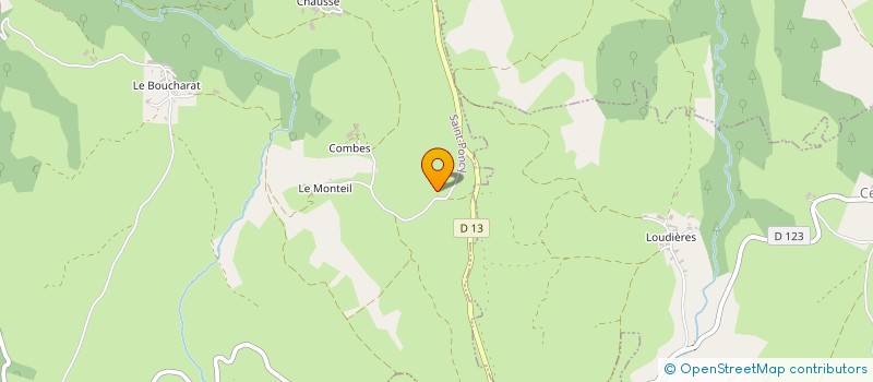 localisation de l'entreprise L'AMOURETTE BRILLE à SAINT-MARY-LE-PLAIN