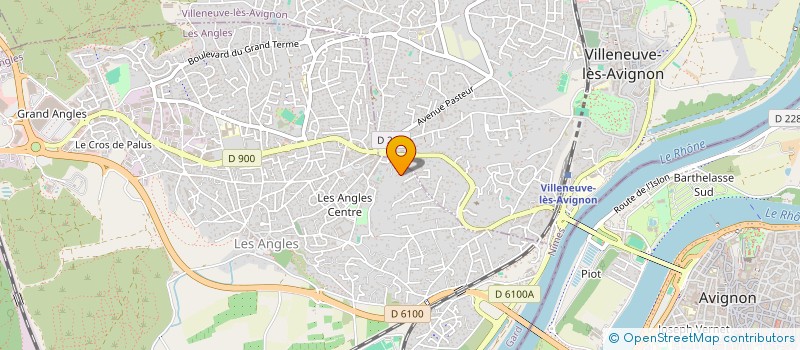 localisation de l'entreprise L'AMOUREUX à LES ANGLES