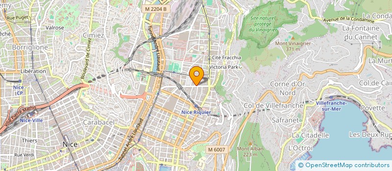 localisation de l'entreprise L'AMPHI à NICE