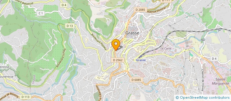 localisation de l'entreprise L'AMPHITRYON  GRASSE