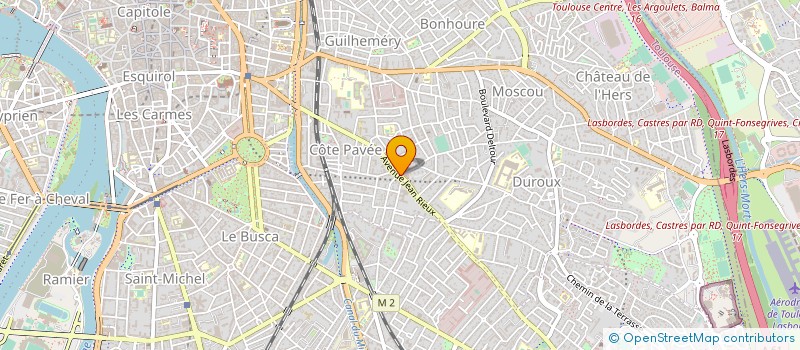 localisation de l'entreprise L'AMPHORE à TOULOUSE