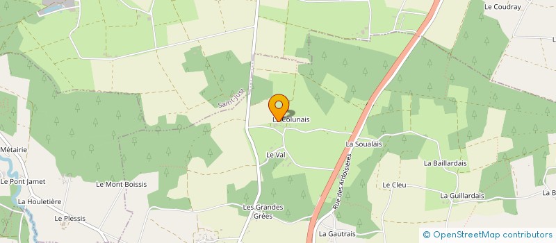 localisation de l'entreprise L AMUSEE  RENAC