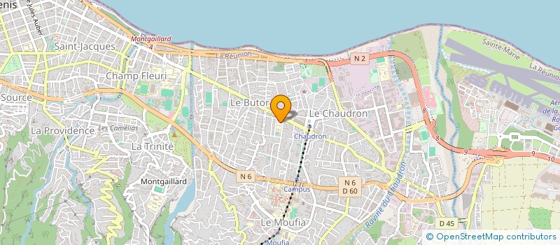 localisation de l'entreprise L'AMY DE L'OCEAN INDIEN à SAINT-DENIS