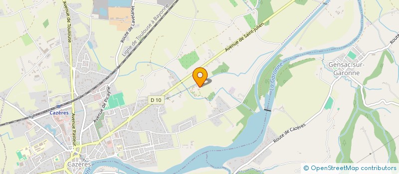 localisation de l'entreprise L AN 01  CAZERES