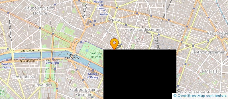 localisation de l'entreprise L'AN 2000 à PARIS