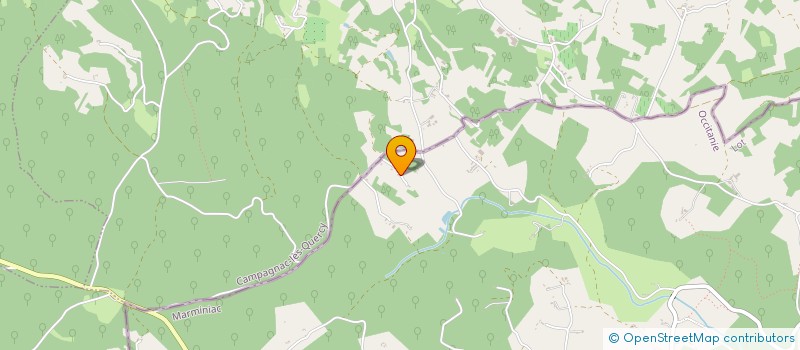 localisation de l'entreprise L'AN DEMAIN  MARMINIAC