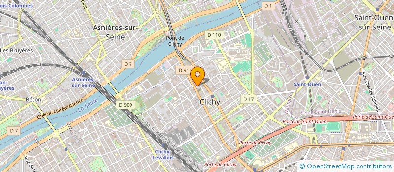 localisation de l'entreprise L AN DYX à CLICHY