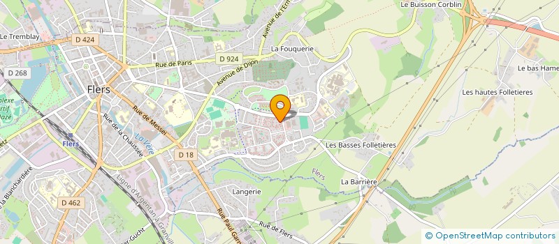localisation de l'entreprise L'ANADOLU à FLERS