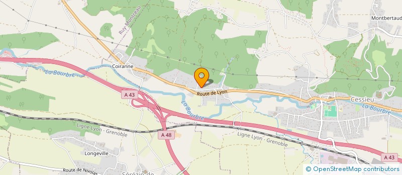 localisation de l'entreprise L'ANANA  CESSIEU