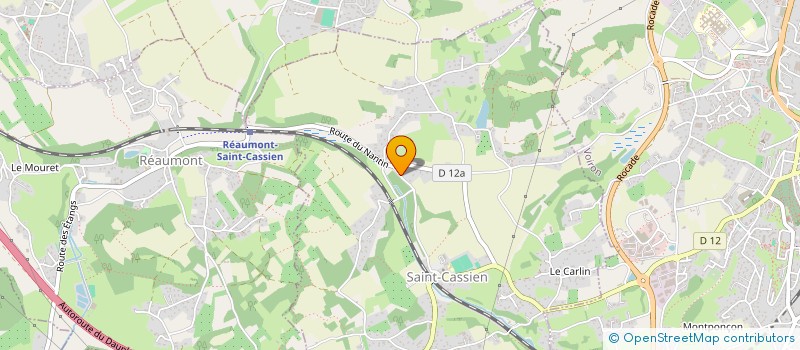 localisation de l'entreprise L'ANARAN  SAINT-CASSIEN