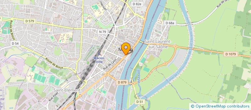 localisation de l'entreprise L'ANATOLIE à MACON