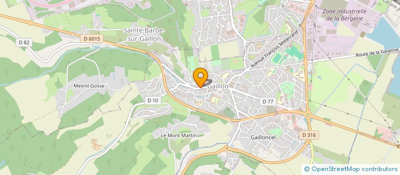 localisation de l'entreprise L'ANATOLIE à GAILLON