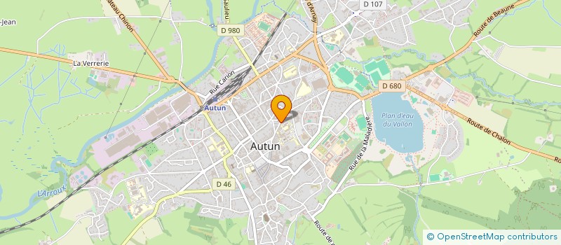 localisation de l'entreprise L'ANATOLIE à AUTUN