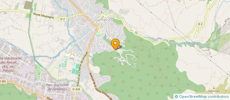 localisation de l'entreprise L'ANATOM  GEMENOS