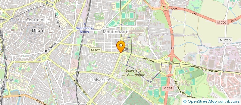 localisation de l'entreprise L'ANCIEN 21 à DIJON