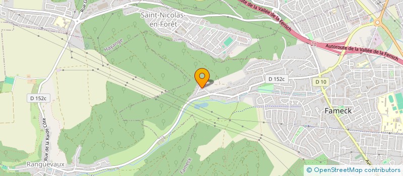 localisation de l'entreprise L'ANCIEN JARDIN AUX PIVOINES  FAMECK