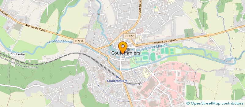 localisation de l'entreprise L'ANCIENNE BATISSE à COULOMMIERS