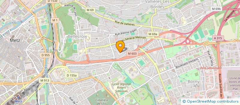 localisation de l'entreprise L'ANCIENNE FORGE  ALFORTVILLE